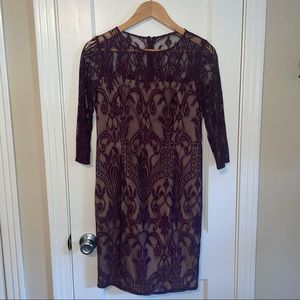 Adrianna Papell, Lace Sheath Dress